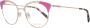 EMILIO PUCCI Gouden Ronde Optische Monturen voor Vrouwen Multicolor Dames - Thumbnail 1