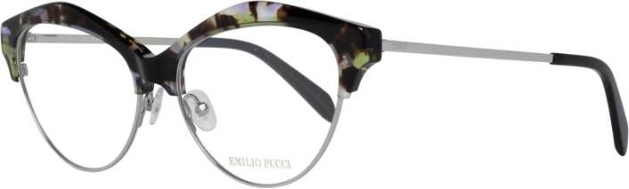EMILIO PUCCI Bruine Butterfly Optische Monturen Multicolor Dames