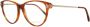 EMILIO PUCCI Bruine Dames Optische Monturen met Veerscharnier Brown Dames - Thumbnail 1