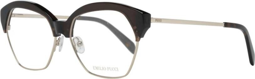 EMILIO PUCCI Brown Frames for Woman Bruin Dames
