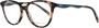 EMILIO PUCCI Bruine ovale optische monturen met merkhoes Brown Dames - Thumbnail 1