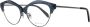 EMILIO PUCCI Grijze Cat Eye Dames Optische Frames Gray Dames - Thumbnail 1