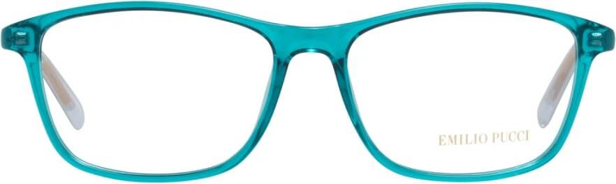 EMILIO PUCCI Groene Full-Rim Optische Monturen Green Dames