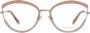 EMILIO PUCCI Oranje Metalen Optische Frames voor Vrouwen Orange Dames - Thumbnail 1