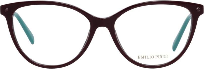 EMILIO PUCCI Bourgondische Dames Optische Frames Multicolor Dames