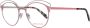 EMILIO PUCCI Roze Metalen Optische Monturen Pink Dames - Thumbnail 1