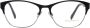 EMILIO PUCCI Zwarte Dames Optische Monturen Metaal & Plastic Black Dames - Thumbnail 2
