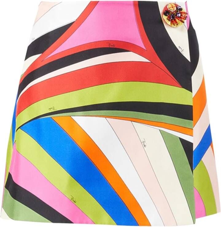 EMILIO PUCCI Korte broek Roze Dames