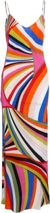 EMILIO PUCCI Maxi -jurken Rood Dames