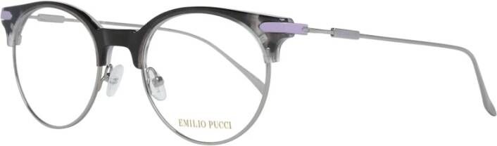 EMILIO PUCCI Multicolor Ronde Optische Monturen voor Vrouwen Multicolor Dames