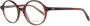 EMILIO PUCCI Bruine Ronde Optische Frames met Merkhoes Brown Dames - Thumbnail 1
