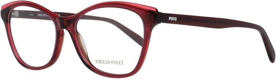 EMILIO PUCCI Rode Vrouwen Optische Monturen Red Dames