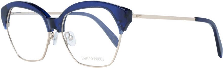EMILIO PUCCI Blauwe Cat Eye Dames Optische Frames Blue Dames