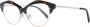 EMILIO PUCCI Bruine Cat Eye Optische Frames met Hoes Brown Dames - Thumbnail 1