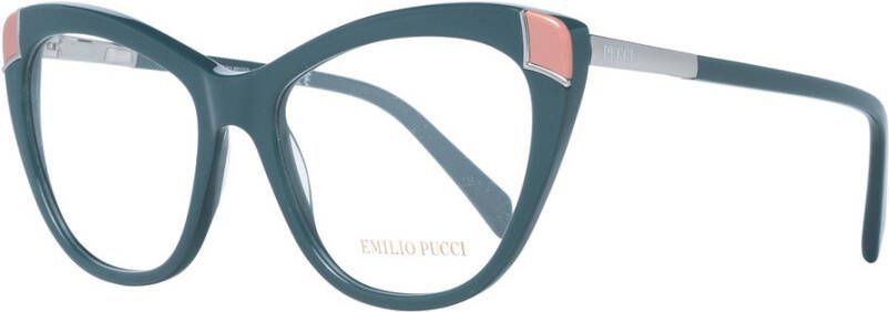 EMILIO PUCCI Groene Plastic Vlinder Optische Frames Green Dames