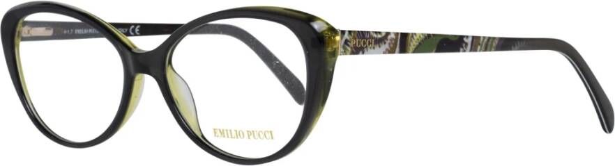 EMILIO PUCCI Groene Dames Plastic Optische Frames Green Dames