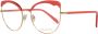 EMILIO PUCCI Oranje Dames Optische Monturen Metaal & Plastic Orange Dames - Thumbnail 1