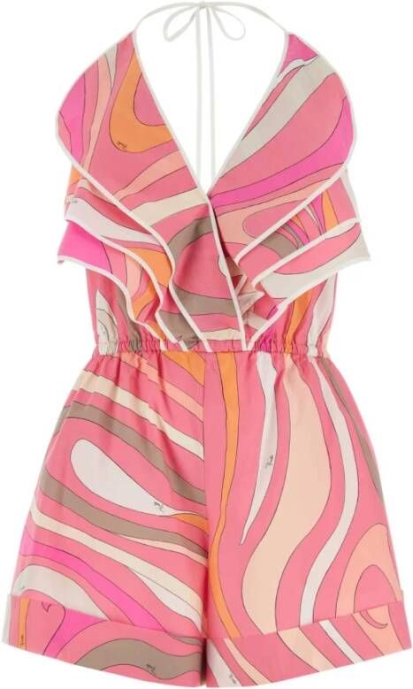 EMILIO PUCCI Playsuits Meerkleurig Dames
