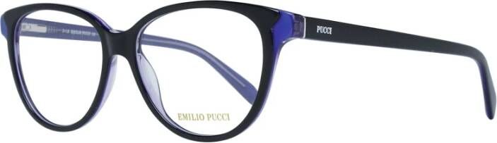 EMILIO PUCCI Stijlvolle Paarse Optische Monturen met Veerscharnier Purple Dames