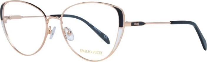 EMILIO PUCCI Rose Gold Frames for Woman Roze Dames