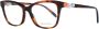 EMILIO PUCCI Bruine Cat Eye Optische Monturen Brown Dames - Thumbnail 1