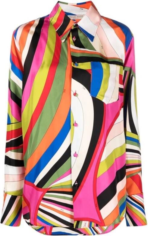 EMILIO PUCCI Shirts Roze Dames