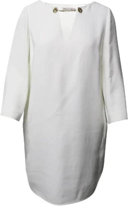 EMILIO PUCCI Silk dresses White Dames