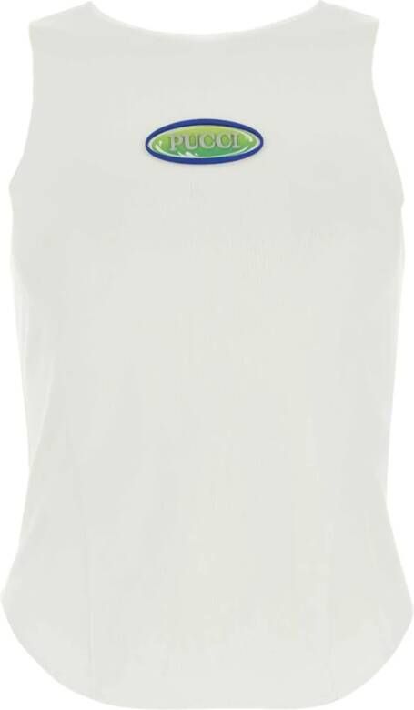 EMILIO PUCCI Sleeveless Tops Wit Dames