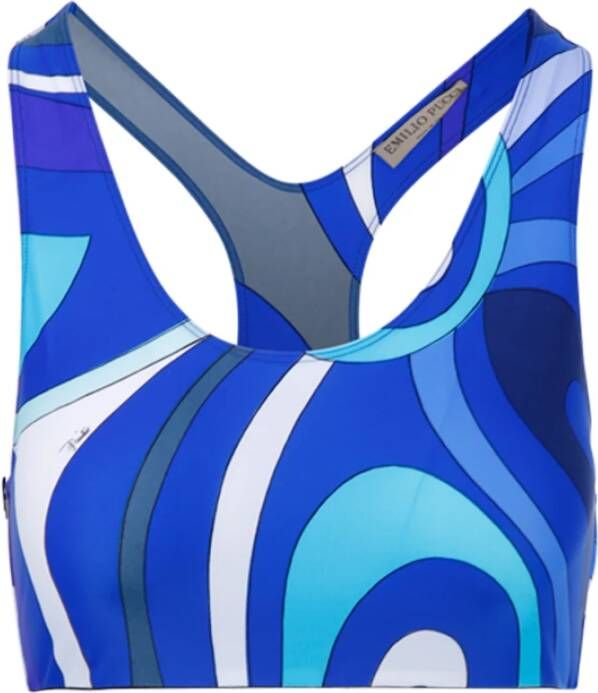 EMILIO PUCCI T-Shirts Blauw Dames
