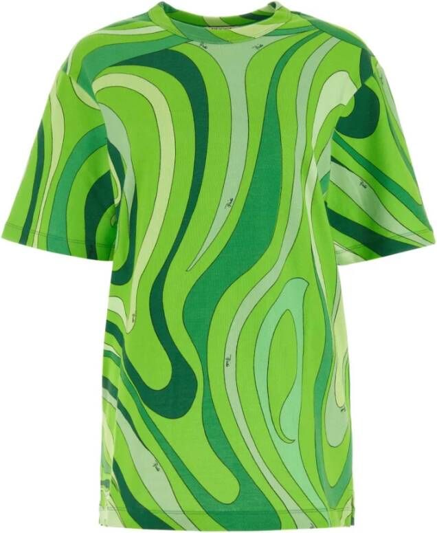 EMILIO PUCCI T-Shirts Meerkleurig Dames
