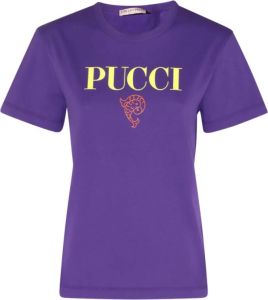 EMILIO PUCCI T-shirts Paars Dames