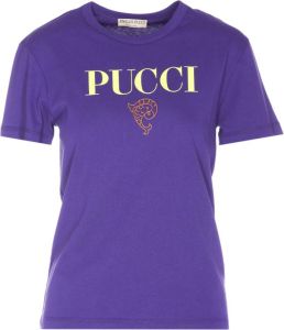 EMILIO PUCCI T-Shirts Paars Dames