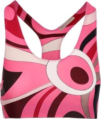 EMILIO PUCCI T-Shirts Roze Dames