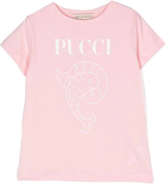 EMILIO PUCCI T-Shirts Roze Dames