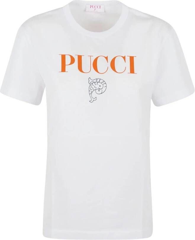 EMILIO PUCCI T-Shirts Wit Dames