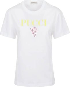 EMILIO PUCCI T-shirts Wit Dames