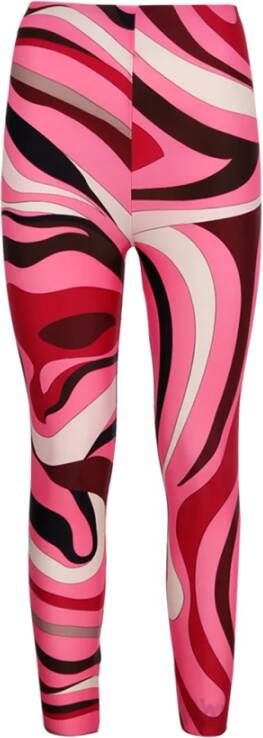 EMILIO PUCCI Trousers Roze Dames