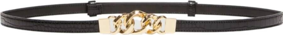 Emme DI Marella Nadia-002 Riem 100% samenstelling Zwart Dames