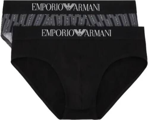 Emporio Armani 111733-1A504 Slips Zwart Heren