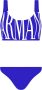 Emporio Armani 2-delig zwempak met groot logo Blauw Dames - Thumbnail 1