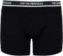 Emporio Armani 3-Pack Boxershorts met Elastische Tailleband en Logo Zwart Heren - Thumbnail 1
