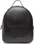 Emporio Armani Stijlvolle Zwarte Logo Lettering Rugzak Black Dames - Thumbnail 1