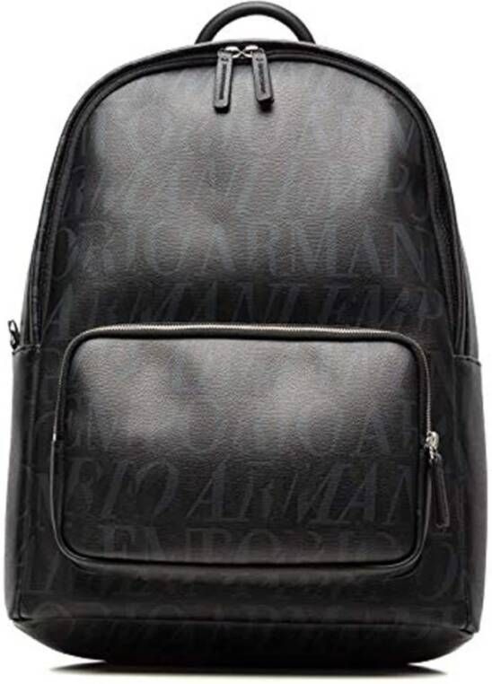 Emporio Armani Backpacks Zwart Heren
