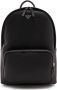 Emporio Armani Zwarte Roundshape Geregenereerd Leren Rugzak Black Heren - Thumbnail 1