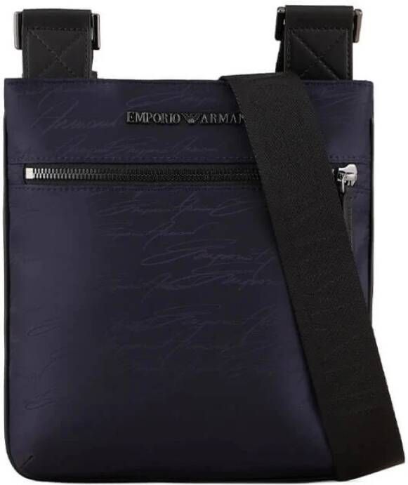 Emporio Armani Bags Blauw Heren