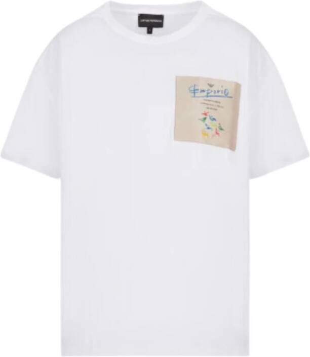 Emporio Armani Basic T-Shirt Upgrade je stijl White Dames