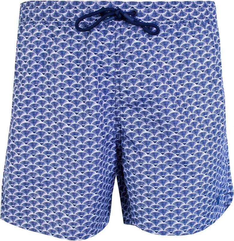 Emporio Armani Beachwear Blauw Heren