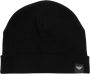 Emporio Armani Beanie Hat Stijlvol en Trendy Black Heren - Thumbnail 1