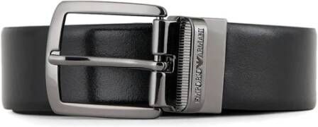 Emporio Armani Belts Zwart Heren