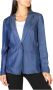 Emporio Armani Klassieke Blazer met Knopen voor Vrouwen Blue Dames - Thumbnail 1